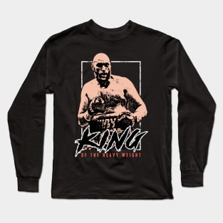 fury ngannou king Long Sleeve T-Shirt